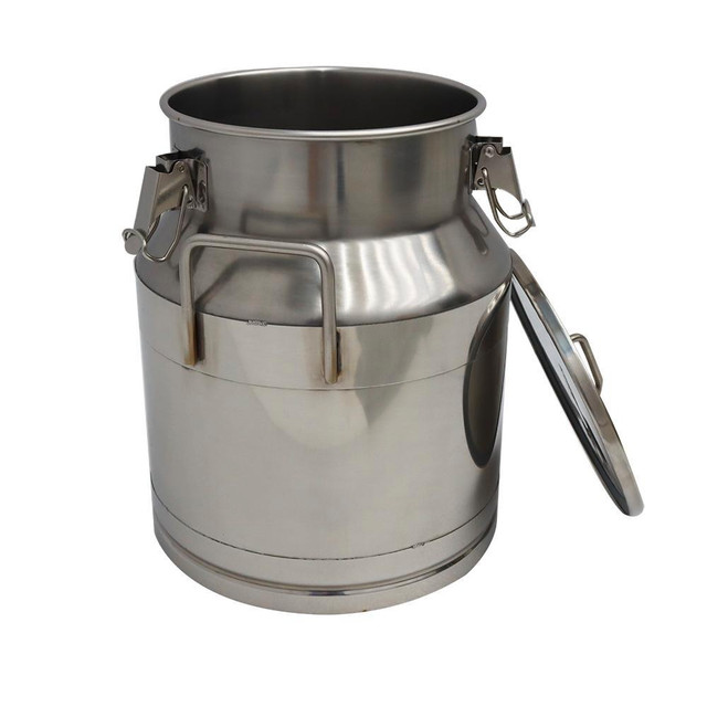 5.3 Gallon Stainless Steel Milk Pail Can Toe 20l Storage Bear Wine Rice Food Storage Can 212011 in Other Business & Industrial in Toronto (GTA) - Image 4
