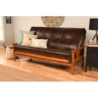 The Twillery Co. Stratford Full 80" Wide Futon and Mattress