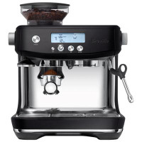 Breville Barista Pro Espresso Machine with Frother & Coffee Grinder - Black Truffle