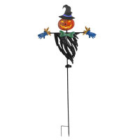 The Holiday Aisle® Metal Outdoor Halloween Decoration Garden Stake