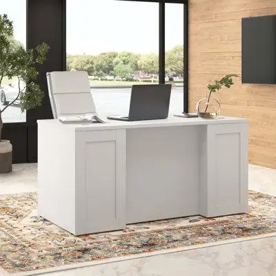 Bush Business Furniture Office 500 Collection 60W x 30D Breakfront Desk