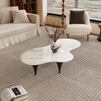 Grace 55" faux marble Coffee table