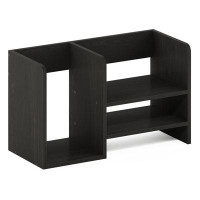 Ebern Designs Ebern Designs Hermite Wood Desktop Book and Home Office Supplies Storage Organizer, Bauhaus Oak