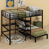 Isabelle & Max™ Ahlaan Full Over Twin Metal Bunk Bed