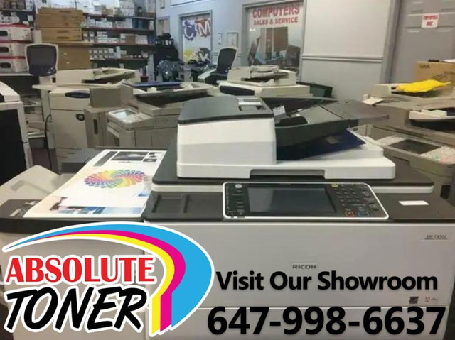 Ricoh MP C6502 Color Print Shop High Speed 65PPM Printer Copier 11x17 12x18 13x19 Finisher Production Printer Copier in Other Business & Industrial in Toronto (GTA) - Image 3