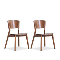 Corrigan Studio 31.89" Solid Back Side Chair(Set of 2)
