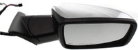 Mirror Passenger Side Dodge Ram 2500 2010 Power Heated Without Tow With Signal/Puddle Lamp With Chrome Cap , CH1321292