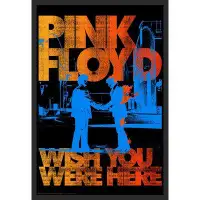 Buy Art For Less " Bd Collection - Wywh Hand Shaking Pink Floyd " on