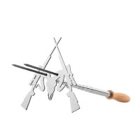 Gute Kitchen Rifle Guns Marshmallow & Hotdog Roaster Extendable 30 Inch Fire, Bbq Skewers Set For Marshmallows, Sausage