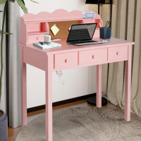 Winston Porter Home Office Furniture Writing Desk - Wh
