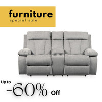 Dual-sided Recliner Loveseat on Sale !!