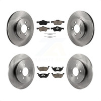 Front Rear Disc Brake Rotors And Ceramic Pads Kit For Ford Escape Mercury Mariner K8C-100957