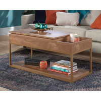 Loon Peak Chlores Lift Top Extendable Floor Shelf Coffee Table with Storage