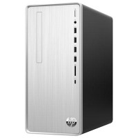 HP Desktop PC - Natural Silver (AMD Ryzen 5 5600G/512GB SSD/12GB RAM) - Only at Best Buy