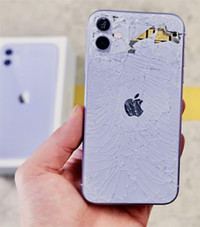 iPhone 11 broken cracked back glass repair FAST **