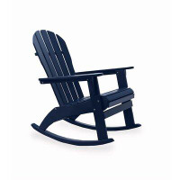 Plow & Hearth Solid Wood Rocking Adirondack Chair