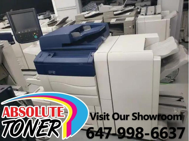BEST PRICE - Xerox C75 Press color Production Printer Copier with Finisher with Booklet High speed 12x18 13x19, C70, V80 in Other Business & Industrial in Toronto (GTA) - Image 2