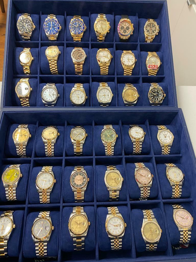 Used Rolex, used Cartier for Sale in Toronto or online at Watchfinder.ca Lots of watches for sale! in Jewellery & Watches in Ontario - Image 3