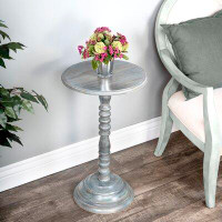 Ophelia & Co. Nobles Solid Wood Pedestal End Table