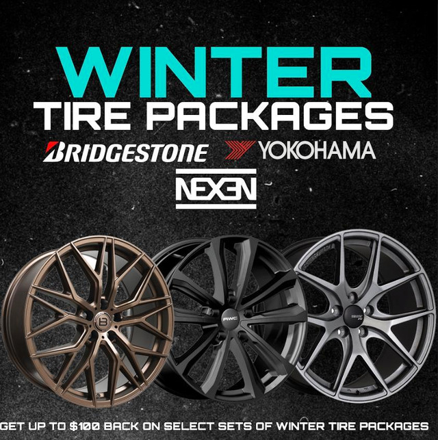 WINTER TIRE PACKAGES RIMS & TIRES @YORKREGIONTIRE in Auto Body Parts in City of Toronto