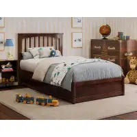 Red Barrel Studio Lambart Platform Bed with Panel Footboard and Trundle