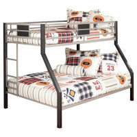 Zoomie Kids Komar Twin Over Full Bunk Bed