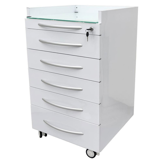 Dental special storage cabinet Dental cabinet mobile cart Stainless steel moving side cabinet 5 drawers 300460 in Other Business & Industrial in Toronto (GTA)