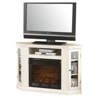 Wildon Home® Stuart TV Stand with Electric Fireplace