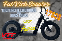 LA FatKick Scooter ! LA Trottinette Électrique OFF ROAD