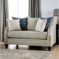 Darby Home Co Cao 65" Chenille Recessed Arm Loveseat