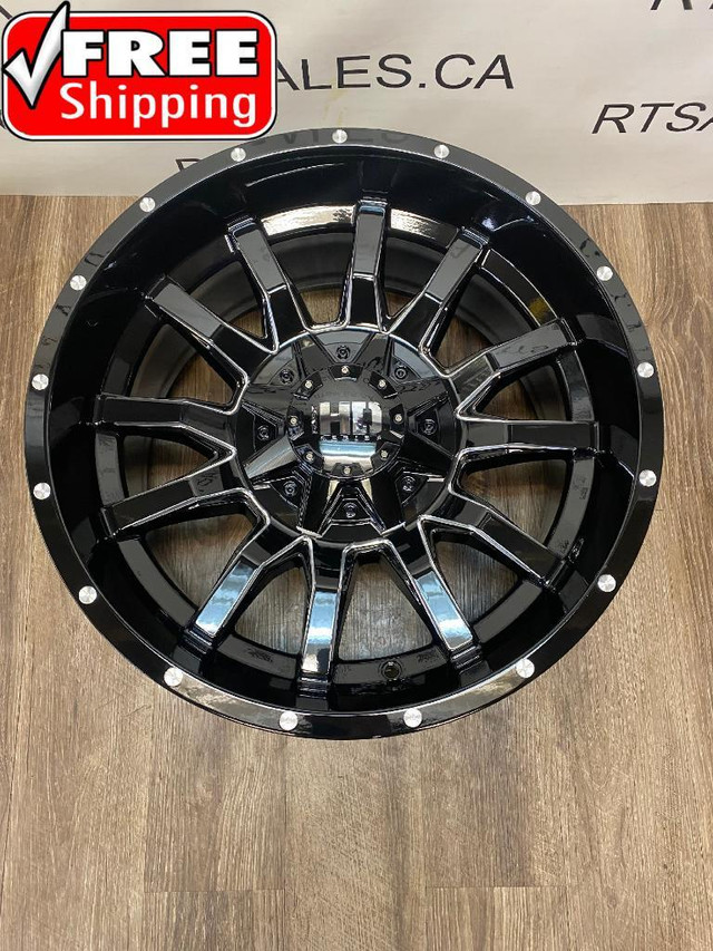 20 inch Fast HD rims 8x170 Ford F250 F350 / FREE SHIPPING CANADA WIDE in Tires & Rims