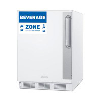 Summit Appliance Summit Appliance 24" Wide ADA Automatic Defrost Left Swing Door Commercial All-Refrigerator