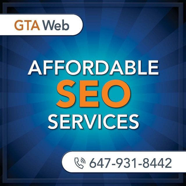 Affordable SEO Packages. Call Nik at 647-931-8442 For A Free SEO Audit. in Services (Training & Repair)
