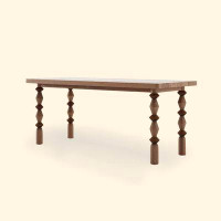 Union Rustic Lageschulte Rectangular Dining Table