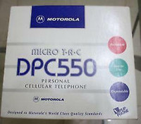 Vintage Motorola Micro TAC DPC550 Cell Phone Prop
