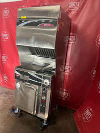 30” wells ventless 2 burner stove , griddle and convection oven all for $18,995! Can ship anywhere