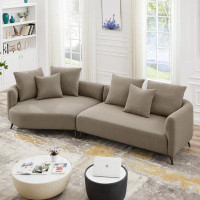 Wade Logan Bryley 2 - Piece Upholstered Sectional