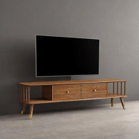 RARLON Solid wood TV cabinet ash wood log furniture