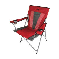 ORE Furniture Portable Folding Camping Chair with Cushion