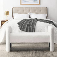 Latitude Run® Upholstered Storage Bench for Bedroom