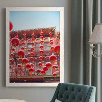 Alcott Hill Lovely Lanterns II-Premium Framed Canvas - Ready To Hang