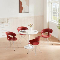 Ivy Bronx Solid Back Dining Chair