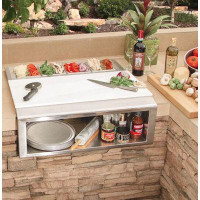 Alfresco Pizza Prep Station for Gas Grill