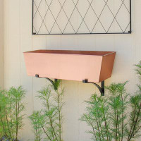 Brayden Studio Tintah Copper Window Box Planter