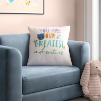 Mack & Milo™ Emond You are Our Greatest Adventure Throw Pillow