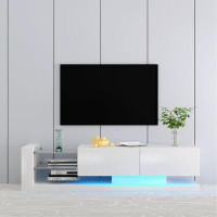 Wrought Studio TV Console with Storage Cabinets for TV Up to 65 Inch