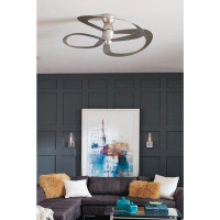 AllModern 48" 3 - Blade Propeller Ceiling Fan with Remote Control