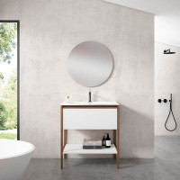 Latitude Run® Icon 40" Single Drawer Bathroom Vanity Set