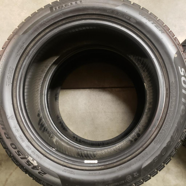 (LH13) 1 Pneu Hiver - 1 Winter Tire 245-50-18 Pirelli Run Flat 5/32 in Tires & Rims in Greater Montréal - Image 4