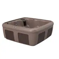 AquaRest Spas, powered by Jacuzzi® pumps AquaRest Dynamic 84L 6-Person Plug and Play Hot Tub with 45 Stainless Jets, pow